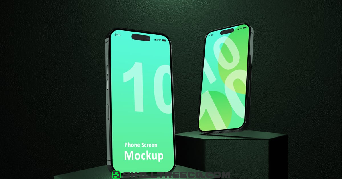 Awesome Phone Mockup（009397）-技能树